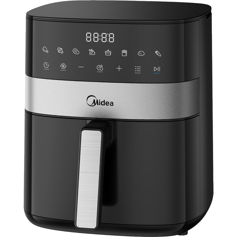 Изображение товара Аэрогриль Midea MAF-CN65E(WB) чёрный с 8 автоматическими программами