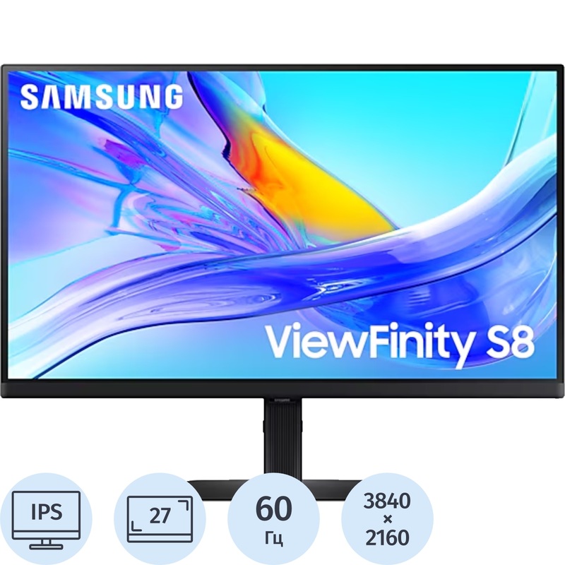 Изображение товара Монитор 27'' Samsung LS27D804UAIXCI чёрный
