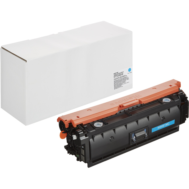Изображение товара Картридж Retech 508MC W9061MC голубой для HP LaserJet