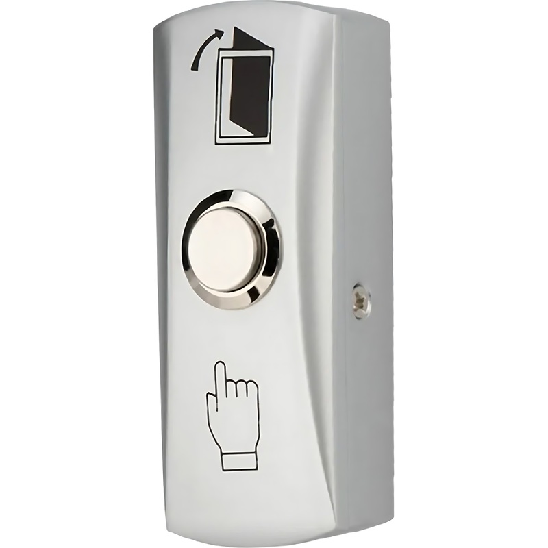 Изображение товара Кнопка выхода Securic SB-30 нержавеющая сталь накладная для системы контроля доступа