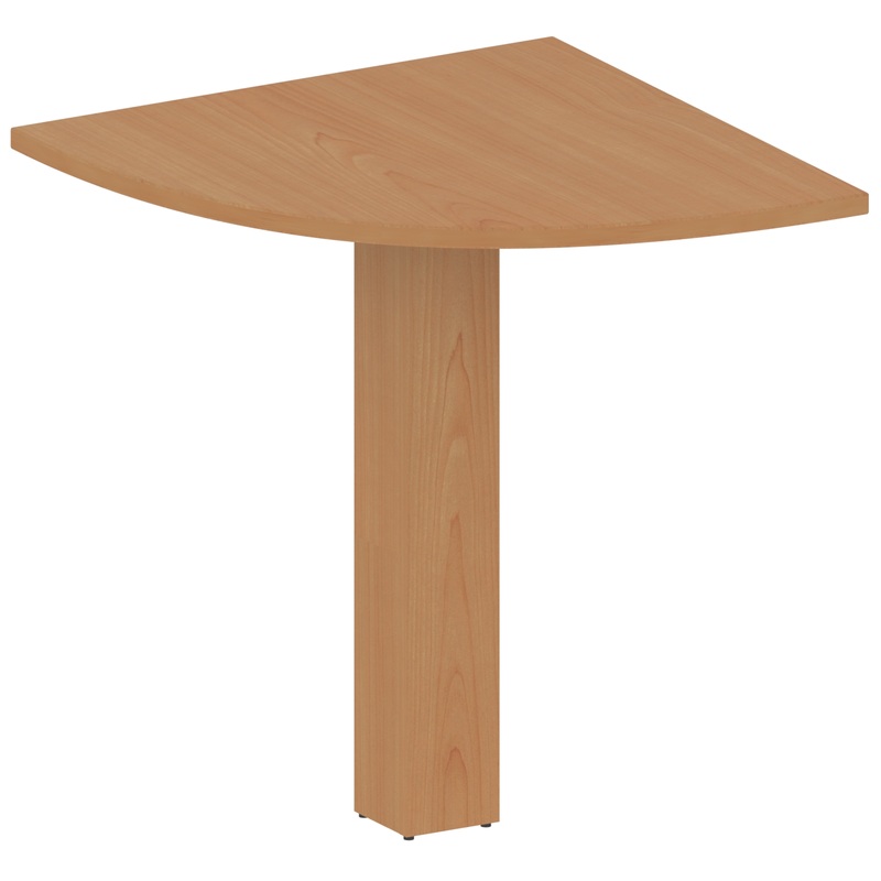 Изображение товара Стол приставной Бюджет 2366 грушевый 600х600х740 мм практичный офисный стол