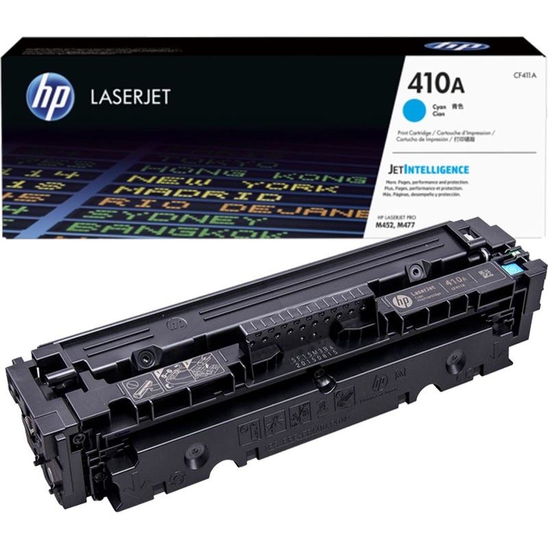Изображение товара Оригинальный лазерный картридж HP 410A CF411A голубой для Color LaserJet Pro