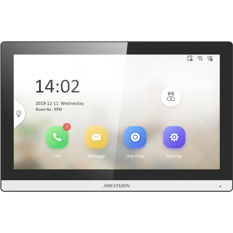 Изображение товара Видеодомофон Hikvision DS-KH6350-TE1 7 с сенсорным экраном, IP подключением, записью