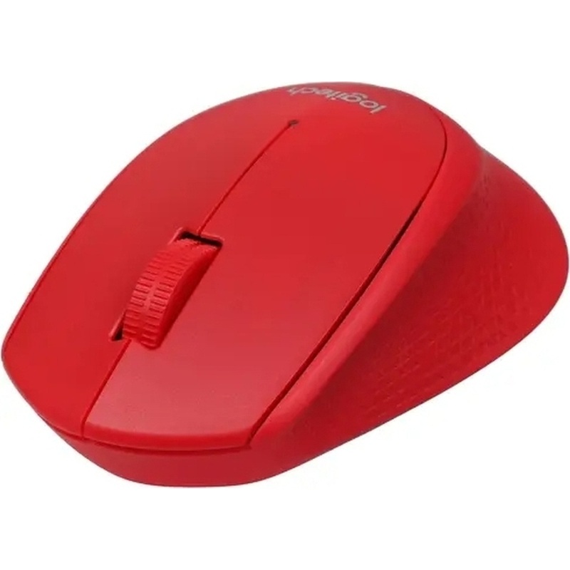 Изображение товара Беспроводная мышь Logitech M280 красная с радиоканалом USB