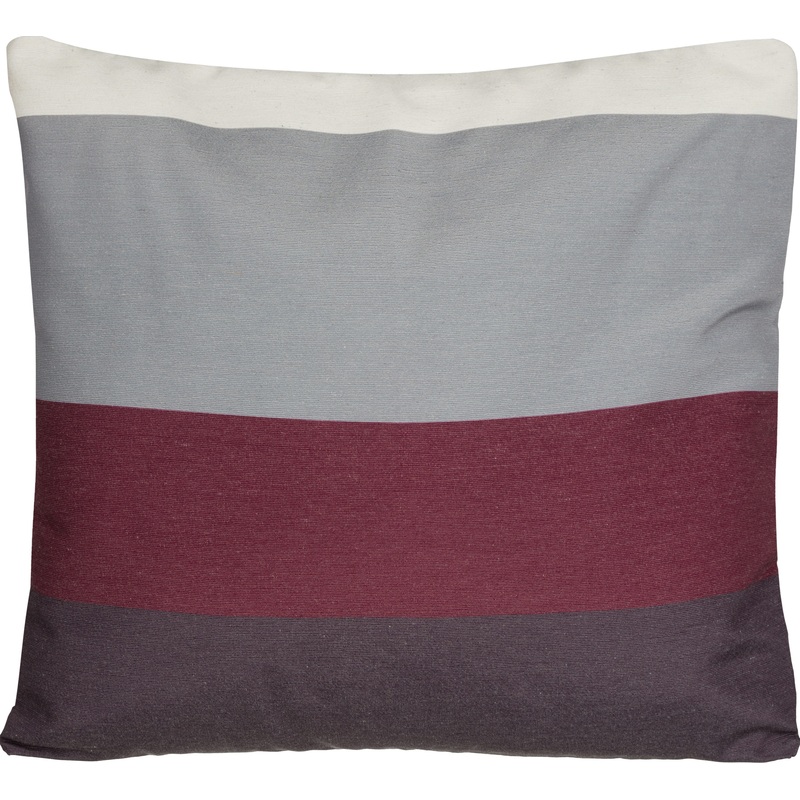 Изображение товара Декоративная наволочка Luscan Полоса 40x40 см рогожка разноцветная 2 шт