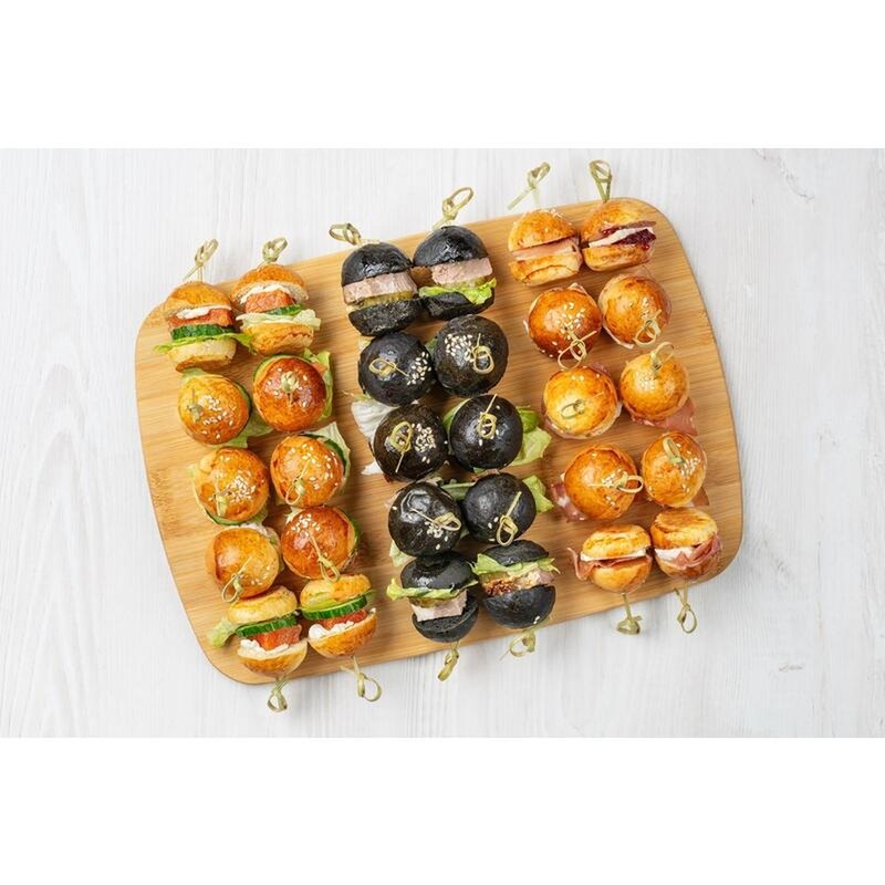 Изображение товара Фуршетный сет микро-бургеров Эстет на 5-10 персон, 30 закусок