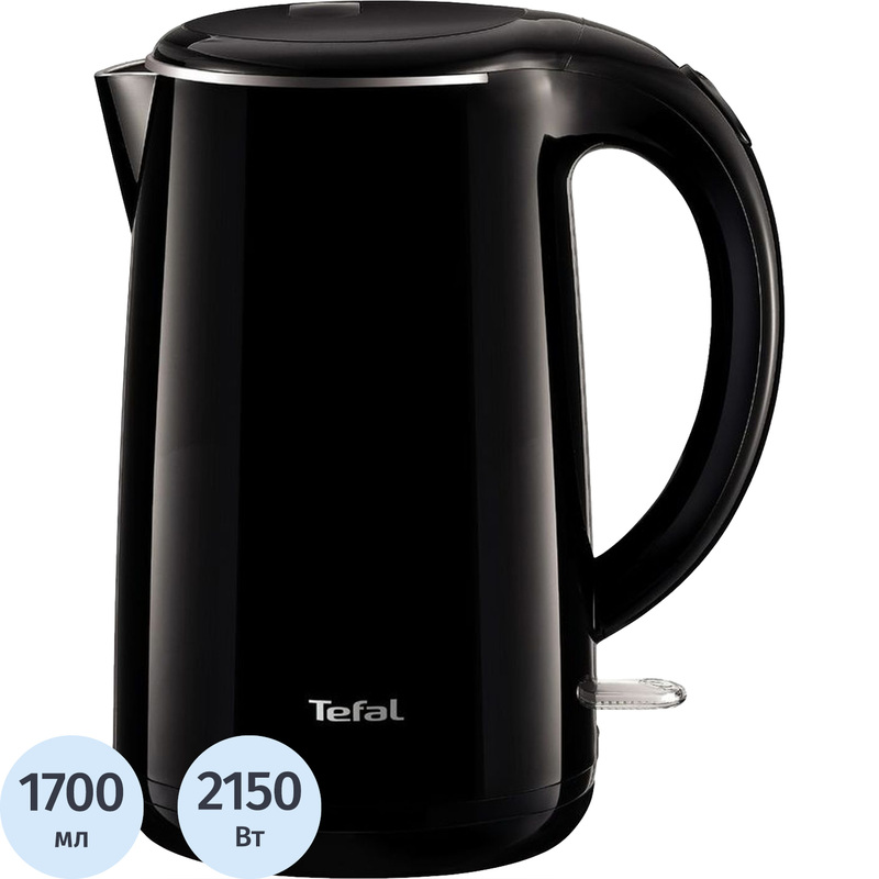 Изображение товара Электрический чайник Tefal KO260830 1700 мл черный с автоматическим отключением