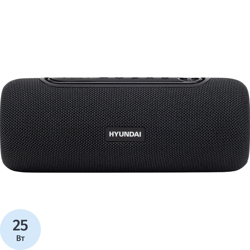 Изображение товара Акустическая система Hyundai H-PS1021 с подсветкой водозащита Bluetooth FM USB черная