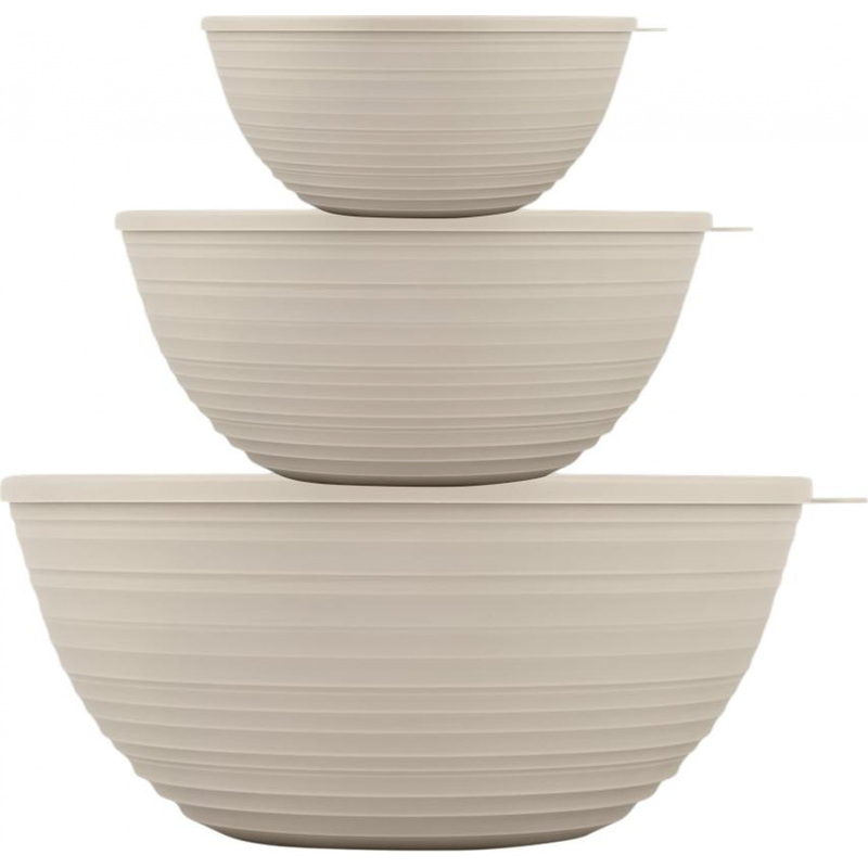 Изображение товара Набор салатников Sugar&Spice Cardamom с крышками 25.3 см