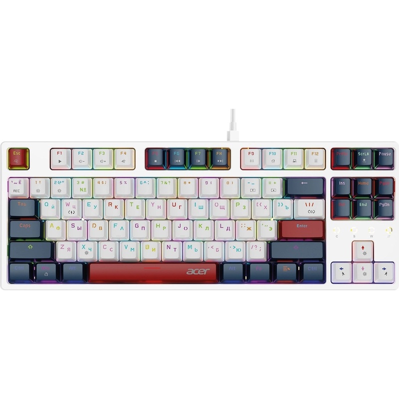Изображение товара Клавиатура Acer OKW305 механическая проводная с RGB подсветкой