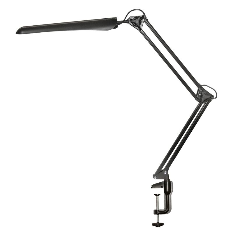 Изображение товара Настольный светильник Трансвит Гермес черный с сенсорным управлением