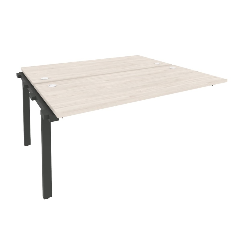 Изображение товара Элемент офисной рабочей станции O.M-2.NRS-4.7 из ЛДСП с металлическим каркасом