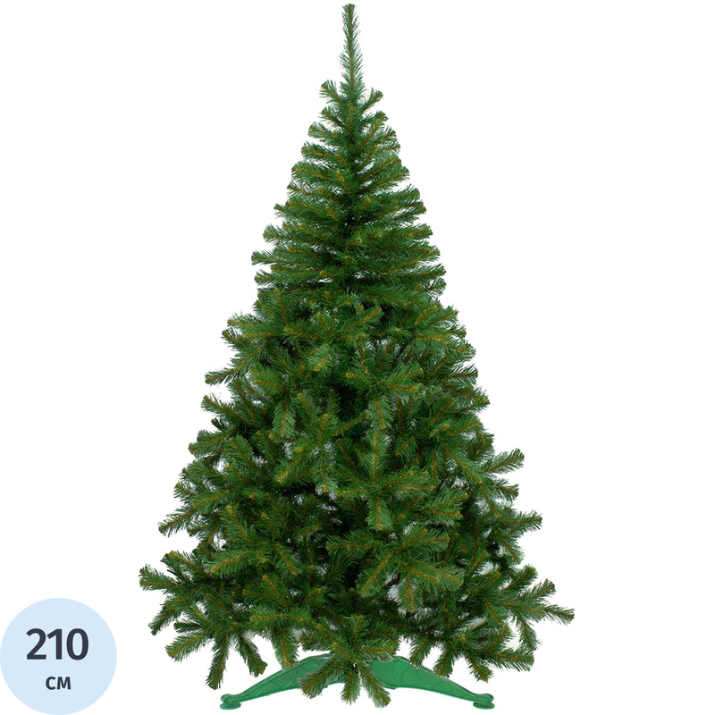 Изображение товара Ёлка искусственная новогодняя Morozco Таёжная напольная 2.1 м зелёная