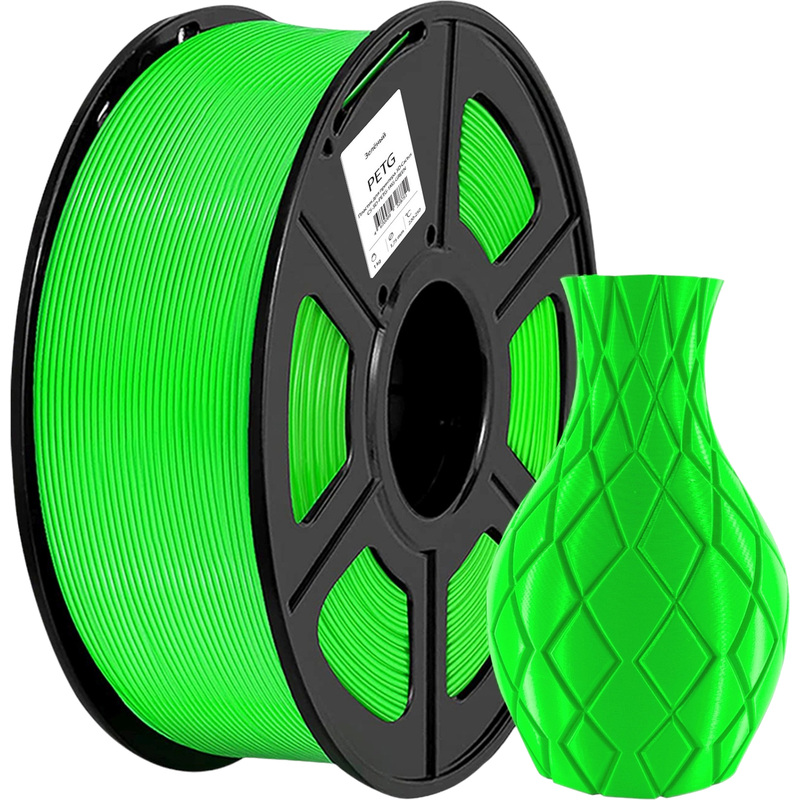 Изображение товара Пластик PETG Cactus зеленый матовый 1.75 мм 1 кг для 3D-принтера