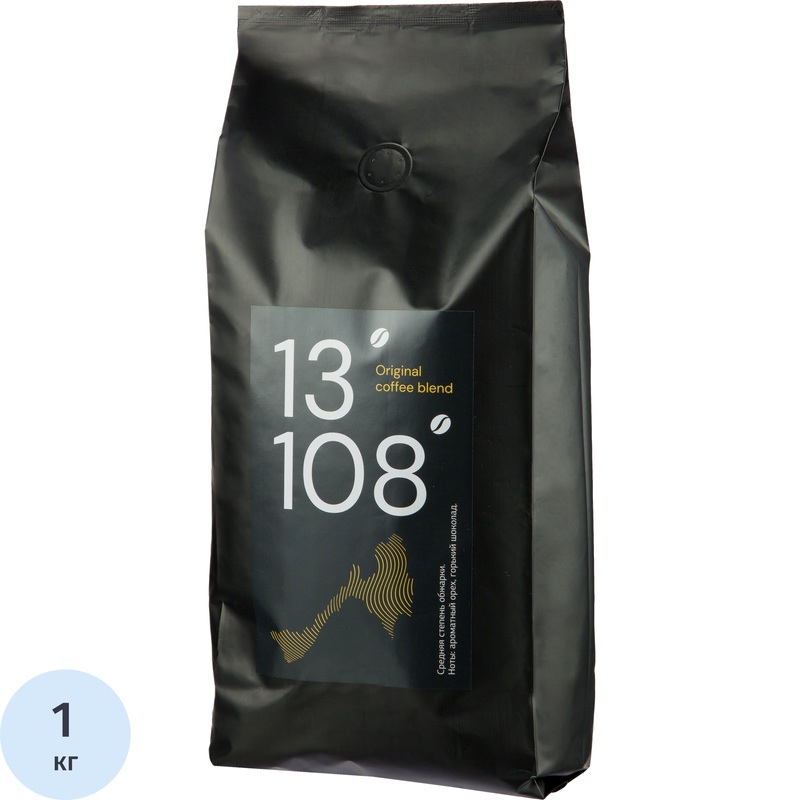 Изображение товара Кофе в зёрнах свежей обжарки Деловой Стандарт 13/108 1 кг