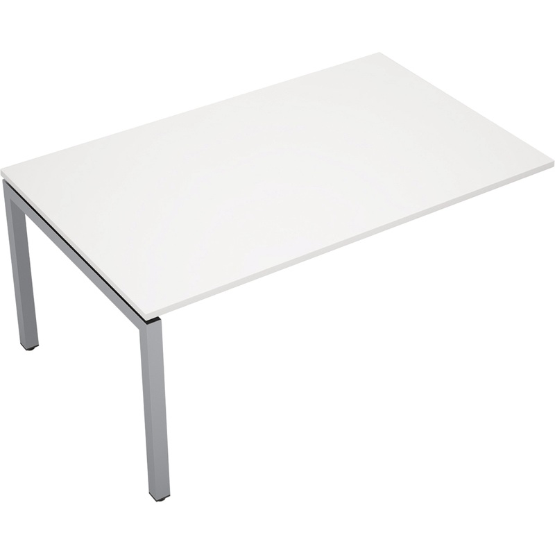 Изображение товара Элемент стола для переговоров Avance 6МПК.504 белый аллюминий матовый 1600х1000х750 мм
