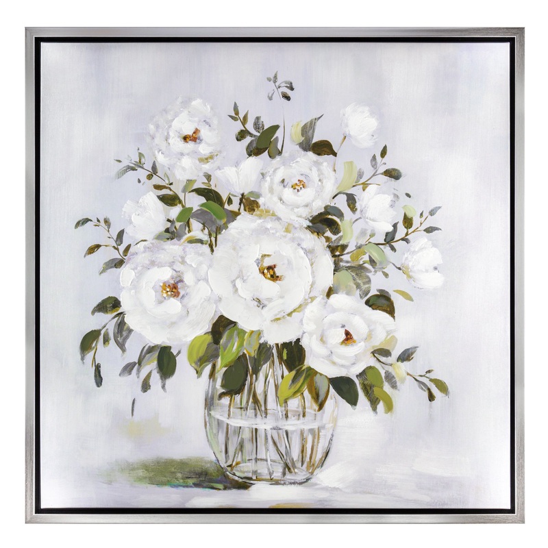 Изображение товара Картина на холсте Tomas Stern 89507 80x80 см с серебряной рамкой