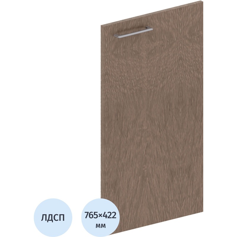 Изображение товара Дверь низкая правая Xten ЛДСП дуб сонома 422х765 мм