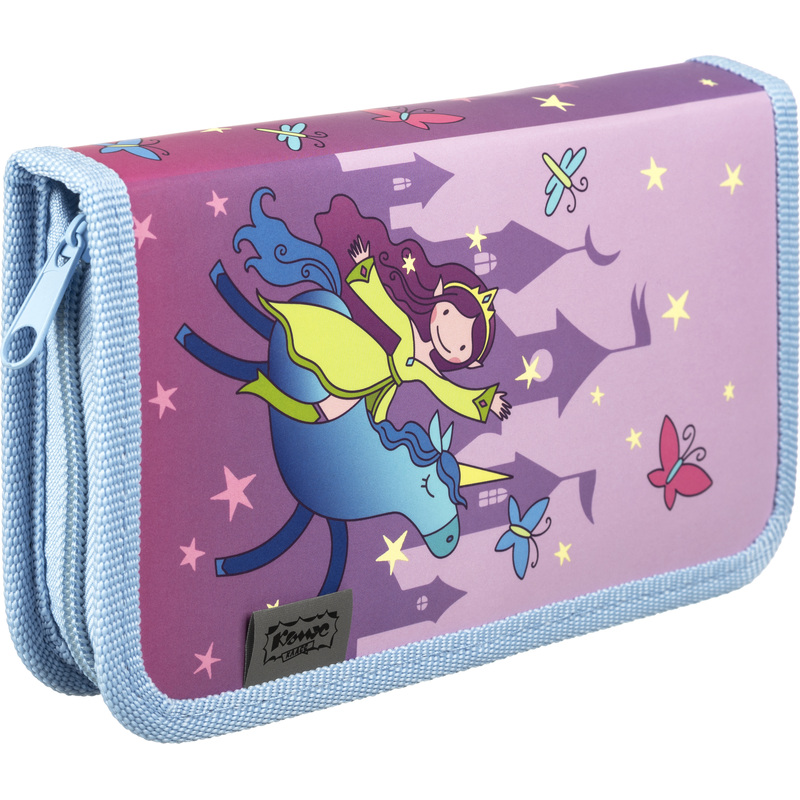 Изображение товара Пенал односекционный Комус Класс Elf girl розовый для канцелярских принадлежностей