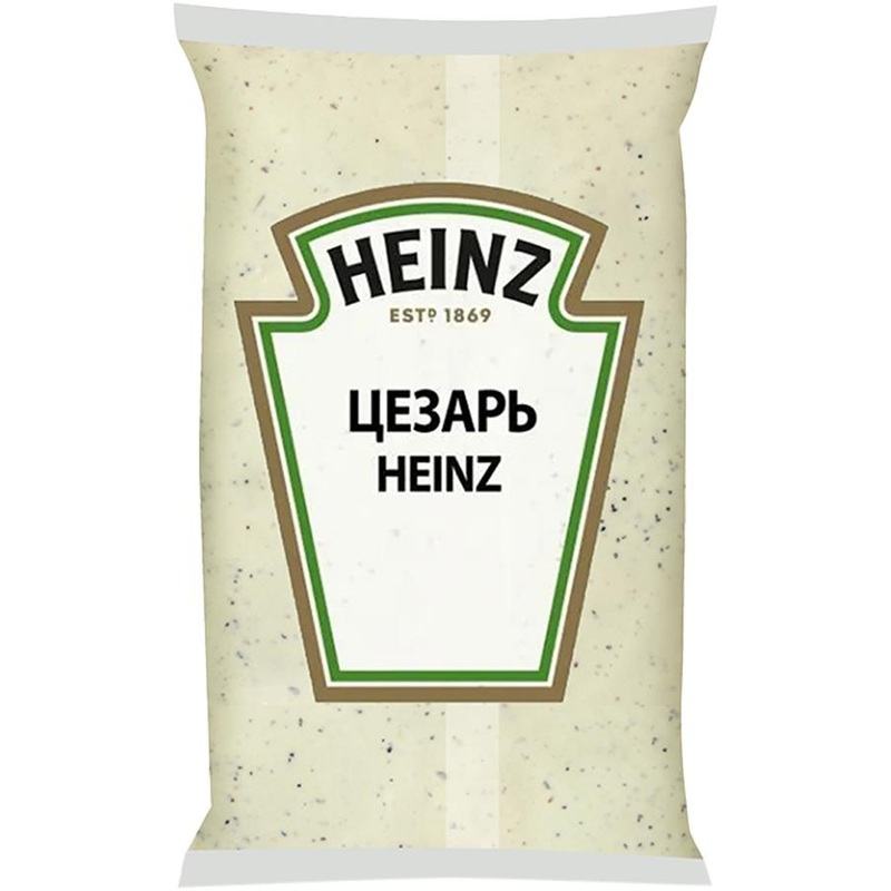 Изображение товара Соус Heinz Цезарь 2 кг - универсальный соус для салатов, мяса и пиццы
