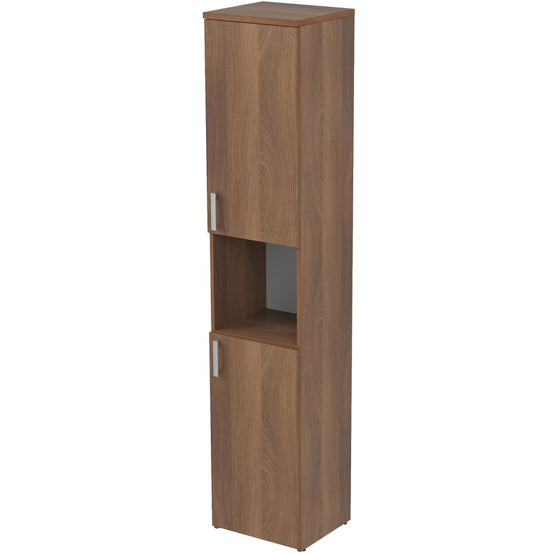 Изображение товара Шкаф для документов 2П.005.5 шамони тёмный 395x370x1960 мм