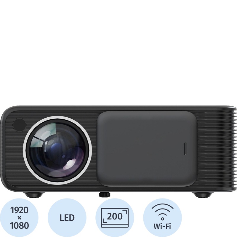 Изображение товара Проектор Cactus CS-PRM.01B FHD LCD 700Lm HDMI Wi-Fi Bluetooth