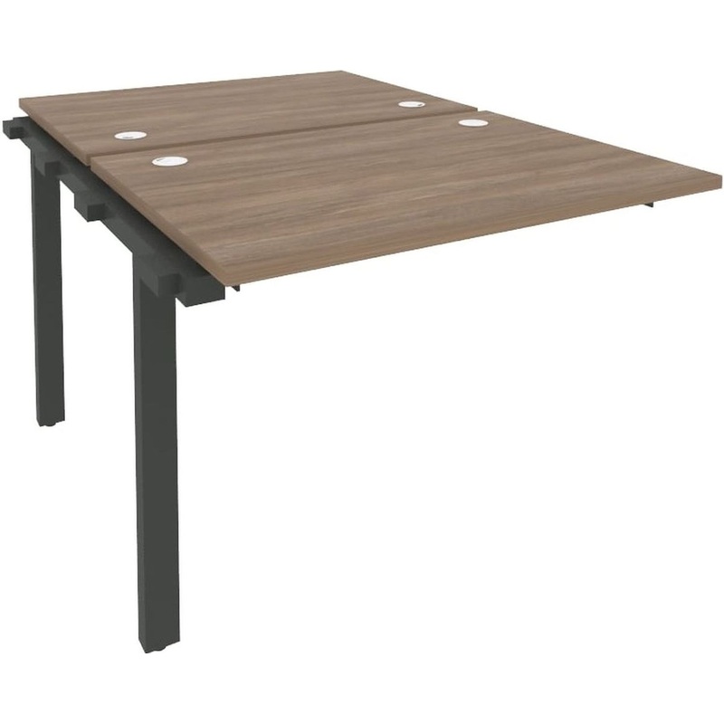 Изображение товара Элемент рабочей станции O.M-2.NRS-1.7 с дубом аризона и антрацитом, 980х1475х750 мм