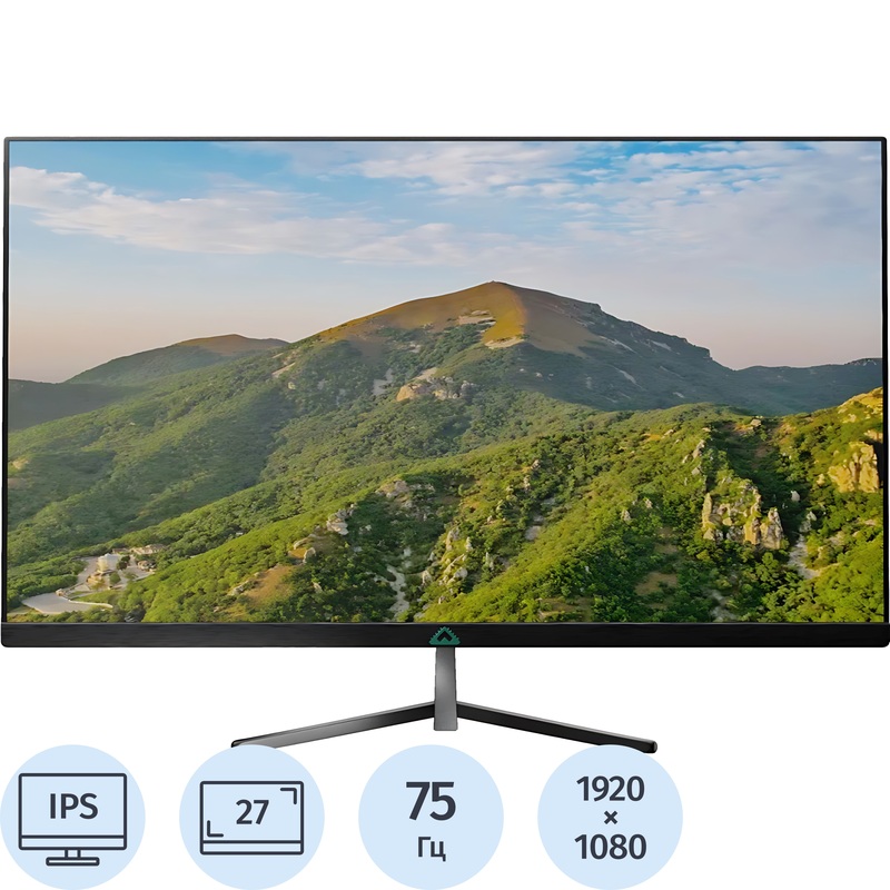 Изображение товара Монитор 27 Бештау M2701 Full HD IPS с динамиками и VESA черный