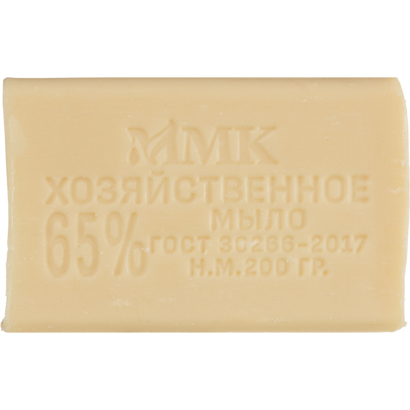 Изображение товара Мыло хозяйственное Ммк 65% 200 г без обёртки