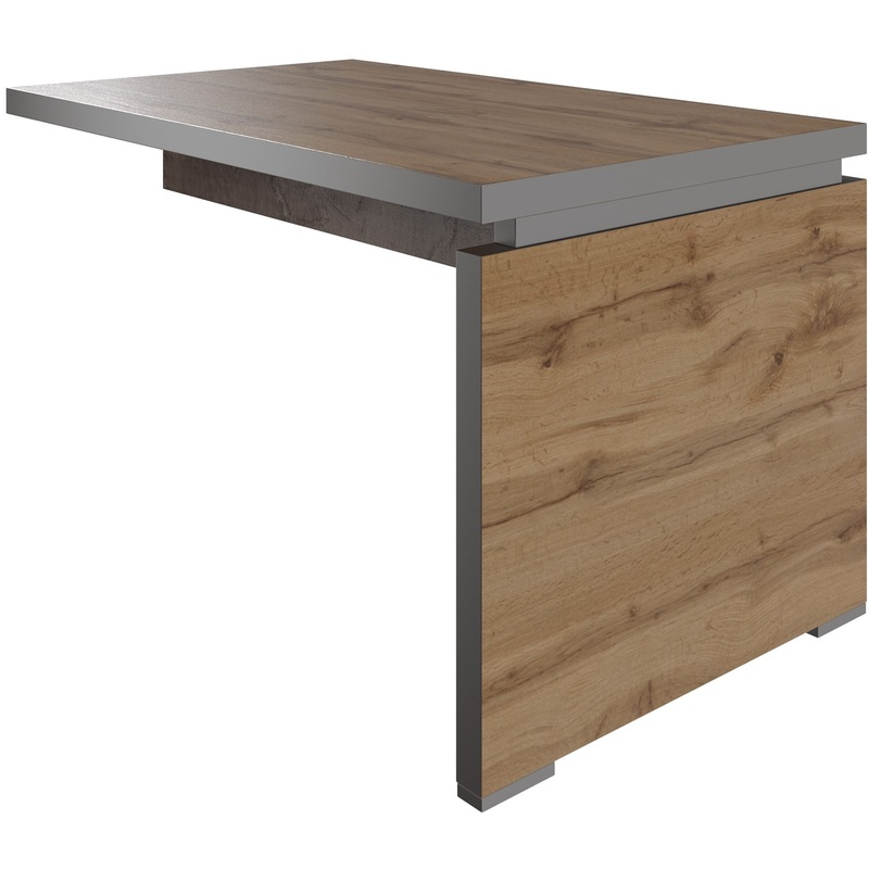 Изображение товара Приставка-брифинг Турин ТР-1.4 (дуб вотан/оникс, 1300х800х750 мм)