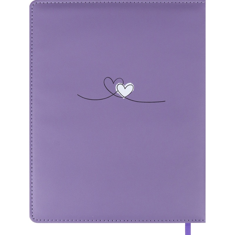 Изображение товара Школьный дневник Проф-пресс Сердца 1-11 классы твёрдая обложка