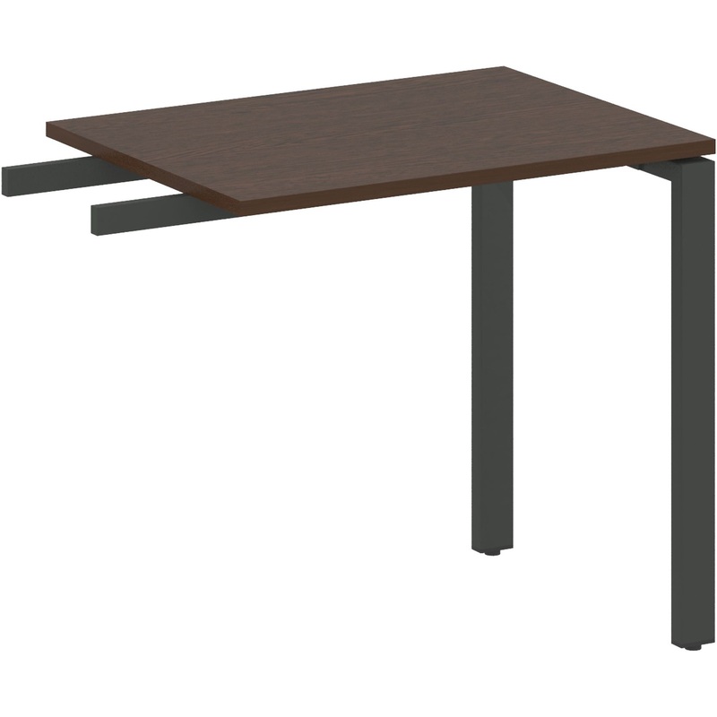 Изображение товара Приставка-брифинг Metal System Style БП.ПР-2 венге цаво антрацит 800x600x750 мм