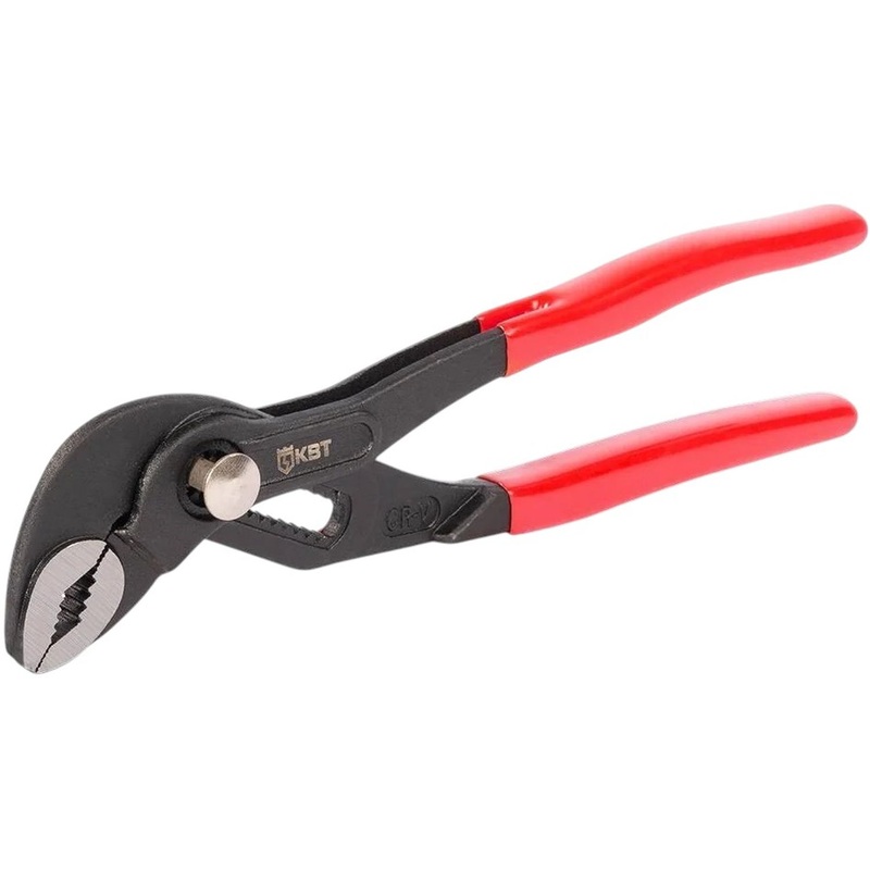 Изображение товара Клещи переставные КВТ Практик 180 мм с регулировкой и зубьями HRC 52-58