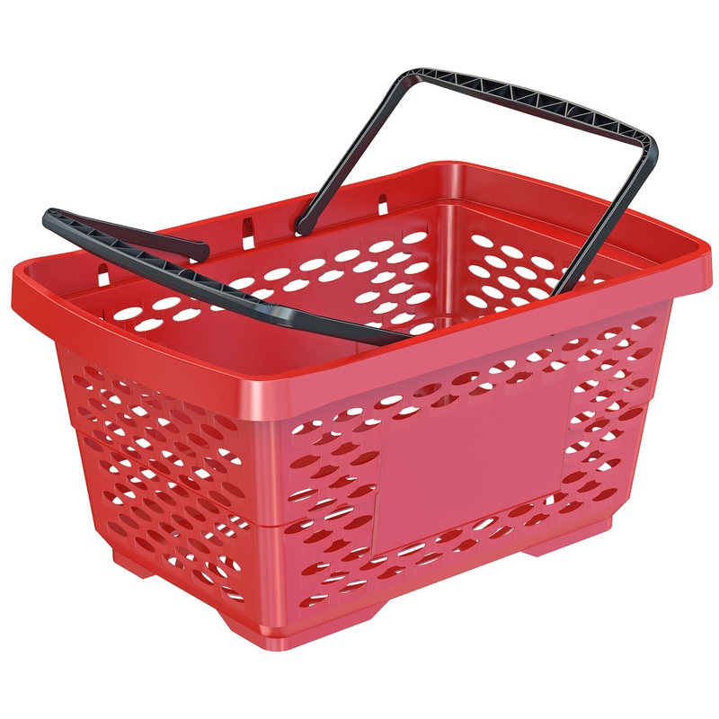 Изображение товара Корзина покупательская Jazz 410260 (красный)