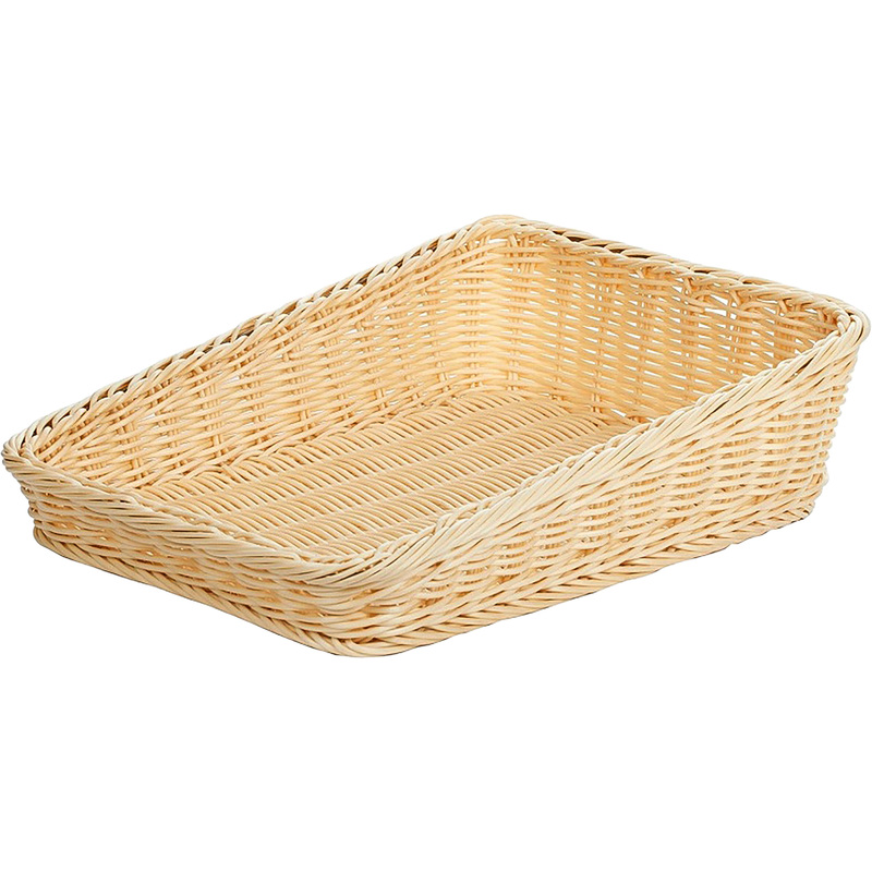 Изображение товара Корзина для хлеба Mgprof пластиковая 43x43x14/24 см для кафе и дома