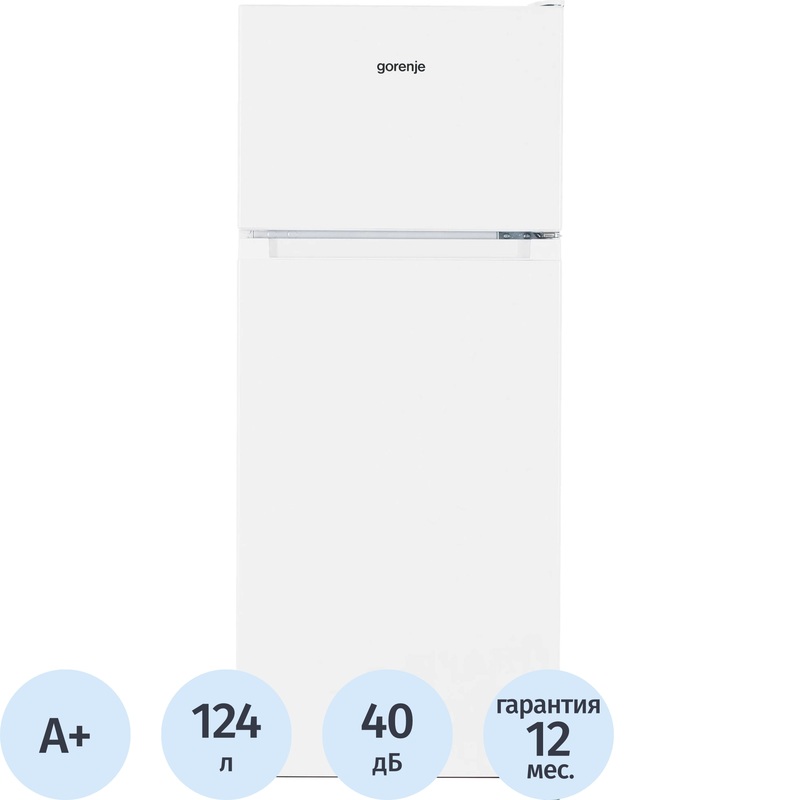 Изображение товара Холодильник двухкамерный Gorenje RF212FPW4 белый