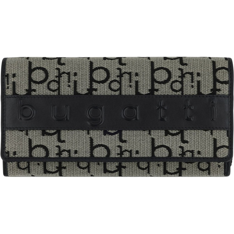 Изображение товара Женский кошелек Bugatti Elea из жаккарда и натуральной кожи разноцветный