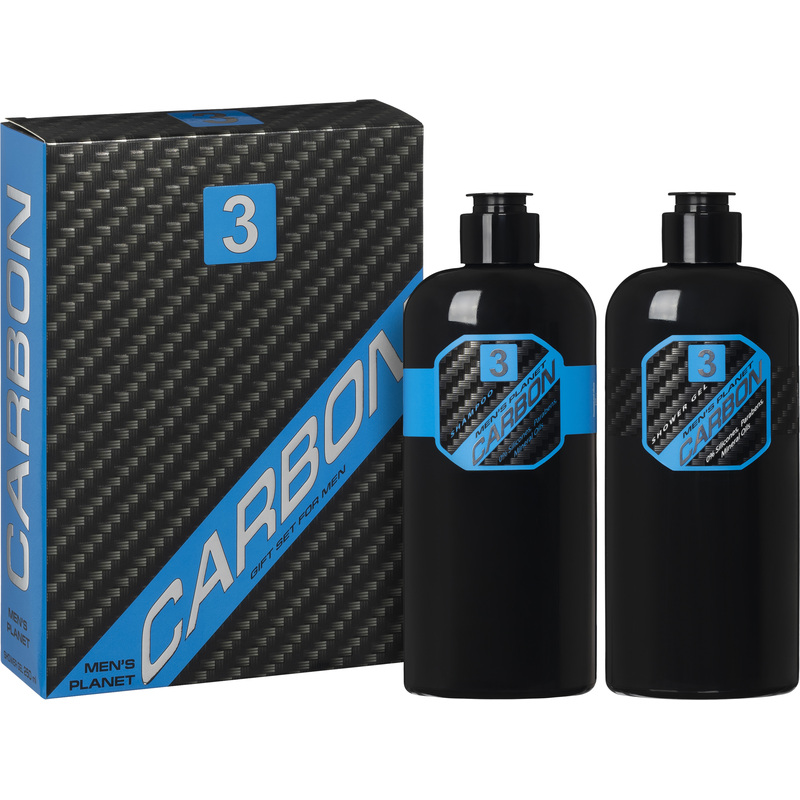 Изображение товара Подарочный набор косметики для мужчин Men's Planet Carbon 3