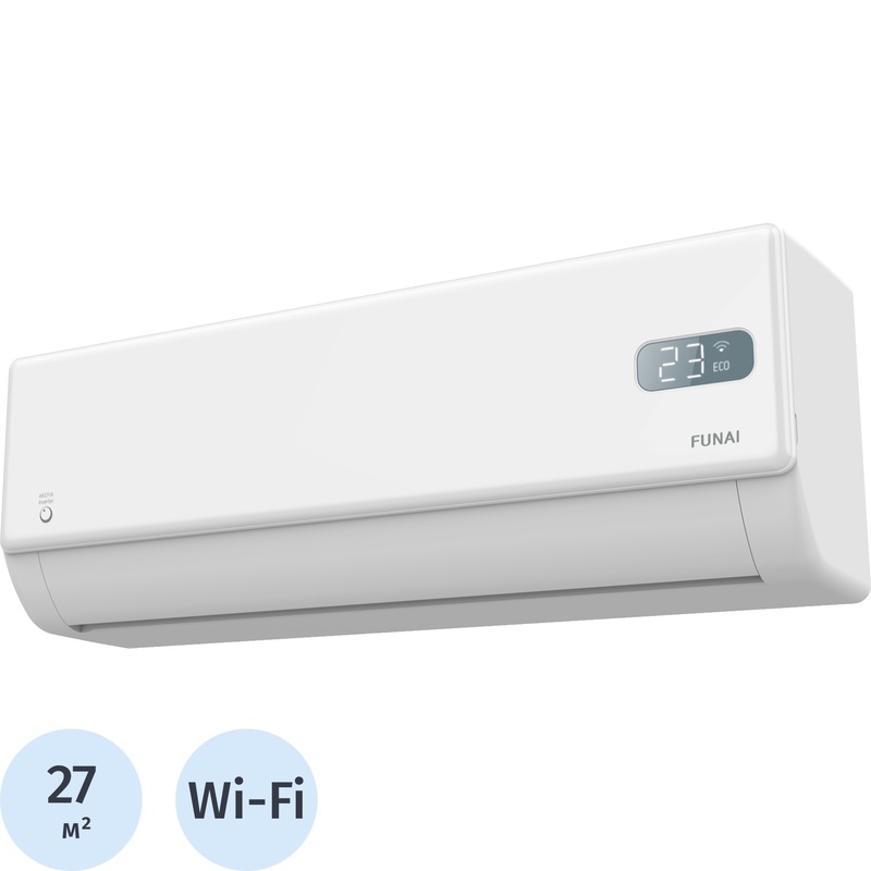 Изображение товара Инверторная сплит-система Funai RAC-I-AK30HP.D01 27 кв.м с Wi-Fi