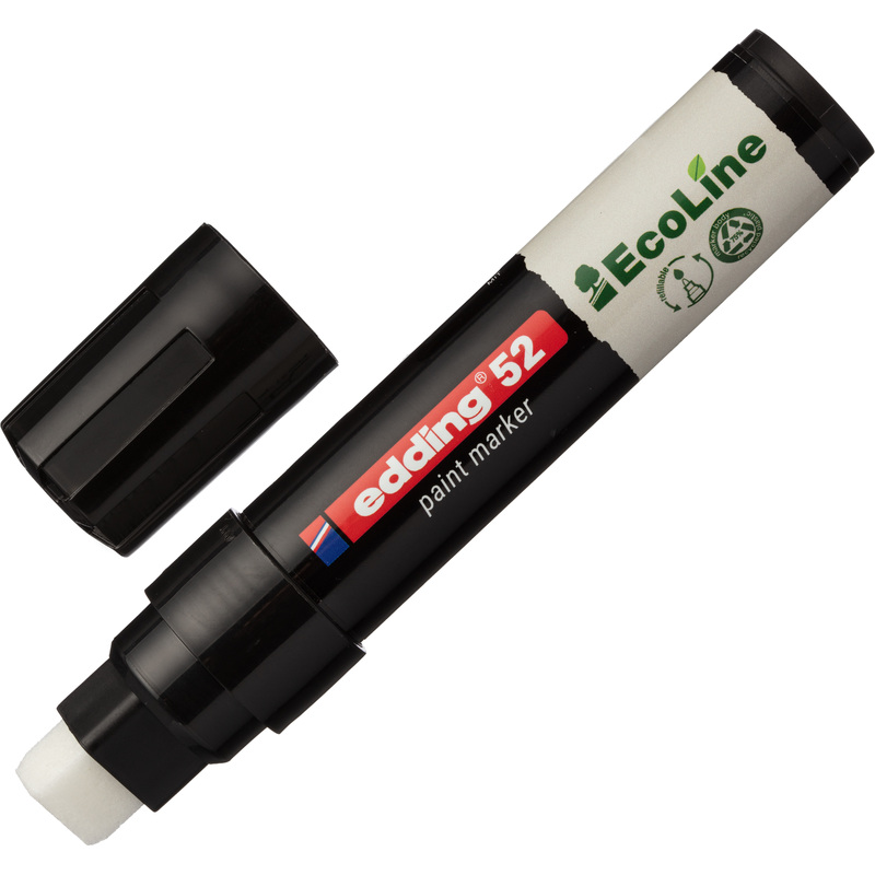 Изображение товара Промышленный лаковый маркер Edding черный 4-15 мм (4-52-001)