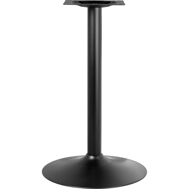 Изображение товара Подстолье Dobrin Alan черное диаметр 440 мм высота 720 мм металлическое