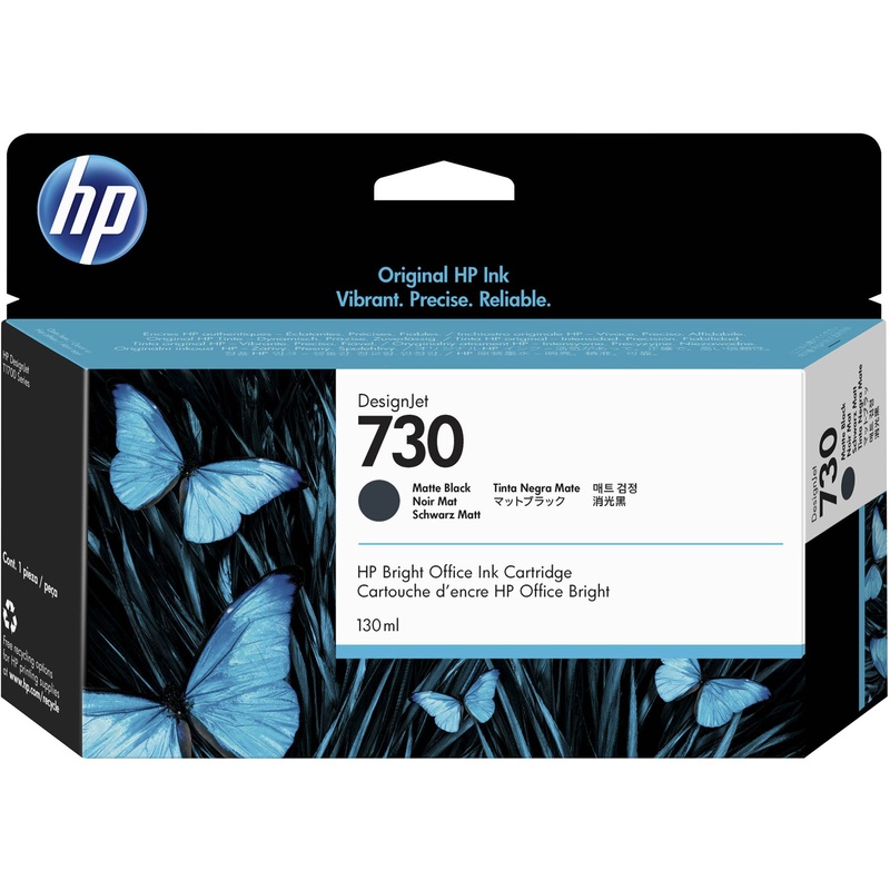Изображение товара Уценка. Картридж струйный HP 730 P2V65A чёрный матовый оригинальный Изображение товара Уценка. Картридж струйный HP 730 P2V65A чёрный матовый оригинальный
