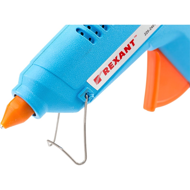 Изображение товара Клеевой пистолет Rexant 12-0105 с быстрым нагревом и защитой от капель