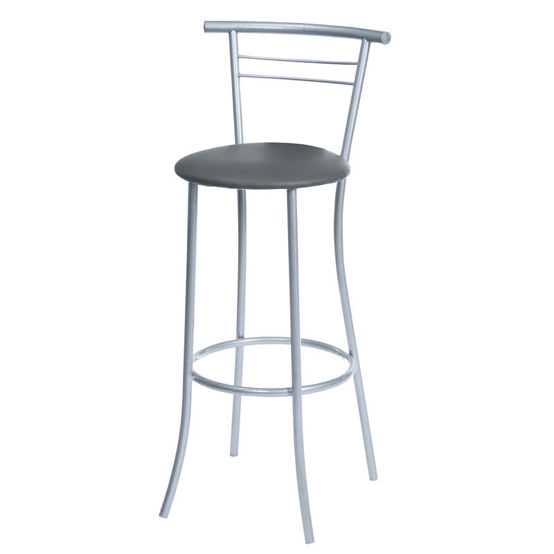 Изображение товара Стул барный Лига бар винилис (кожзаменитель/каркас серебристый металлик)
