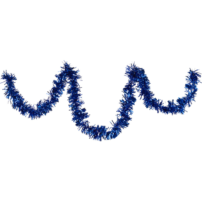 Изображение товара Мишура ёлочная новогодняя Время Чудес синяя 200x9 см для украшения