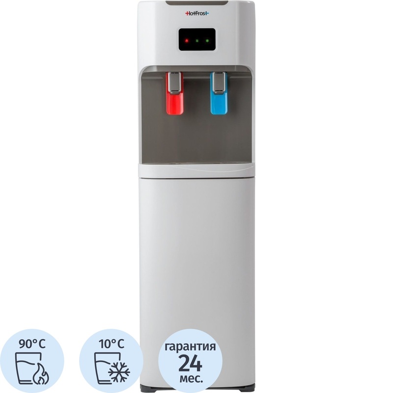 Изображение товара Кулер для воды HotFrost V115AE белый нагрев и охлаждение