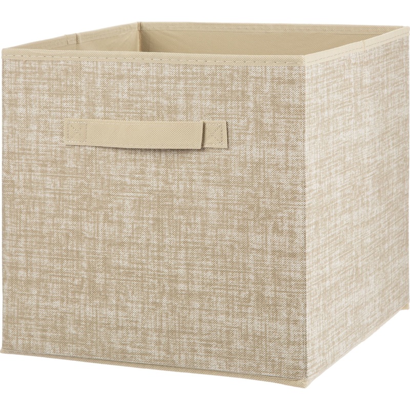 Изображение товара Короб для хранения 30х30х30 см бежевый - удобное решение для организации хранения