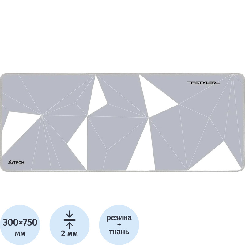 Изображение товара Коврик для мыши A4Tech FStyler FP70 (FP70 SILVER)