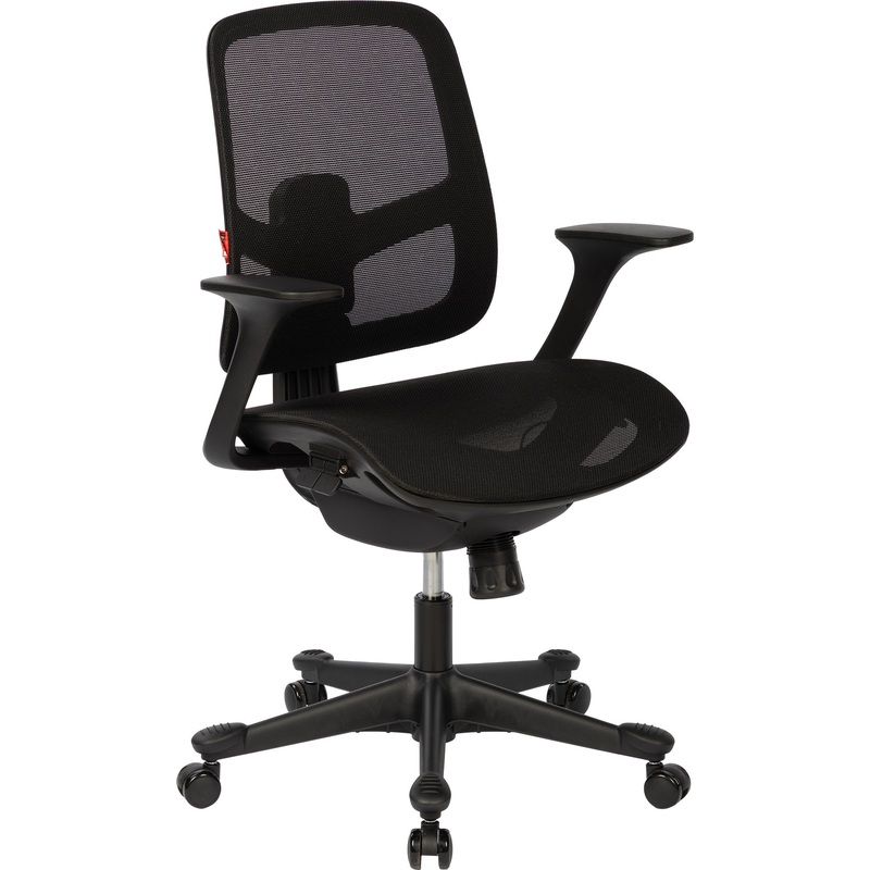 Изображение товара Кресло для руководителя Easy Chair 600 MC черное сетка пластик регулируемая высота