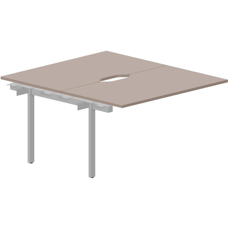 Изображение товара Стол письменный Strike UNN2TPV148TRAL 2 рабочих места (тортора, 1380х780х750 мм)